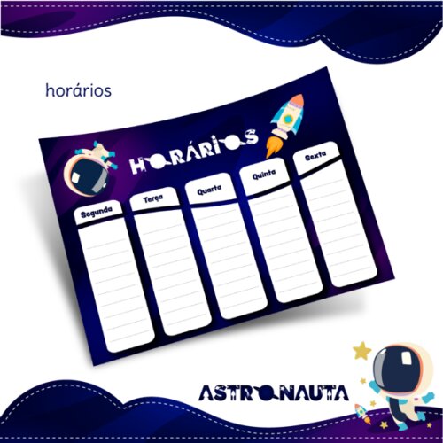 Kit Digital Volta as Aulas - Astronauta