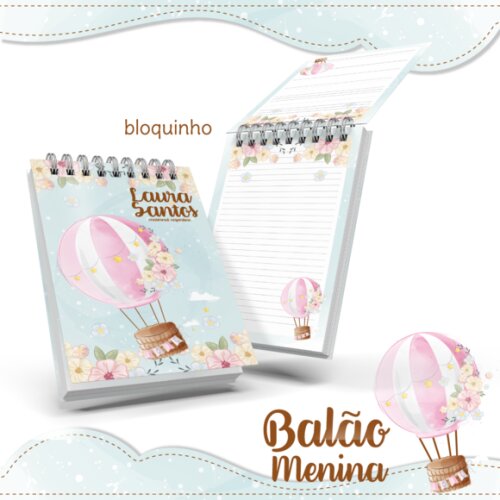 Kit Digital Volta as Aulas - Balão de Ar Menina