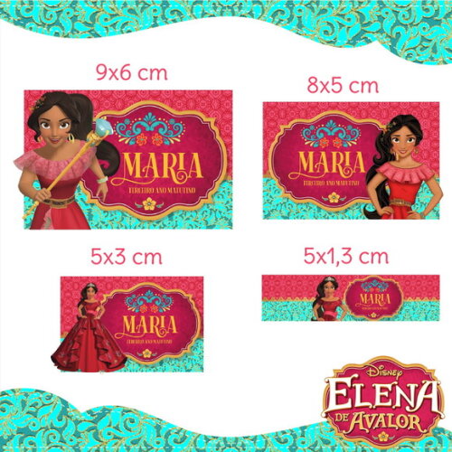 Kit Digital Volta as Aulas - Elena de Avalor