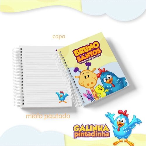 Kit Digital Volta as Aulas - Galinha Pintadinha Azul