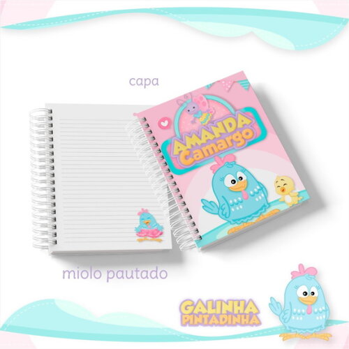 Kit Digital Volta as Aulas - Galinha Pintadinha Rosa