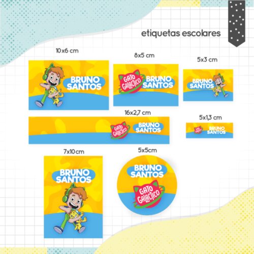 Kit Digital Volta as Aulas - Gato Galáctico 02