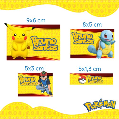 Kit Digital Volta as Aulas - Pokemon