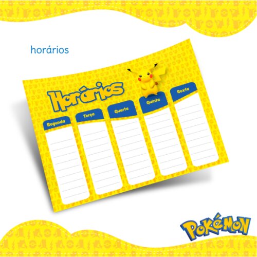 Kit Digital Volta as Aulas - Pokemon