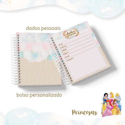 Kit Digital Volta as Aulas - Princesas Disney