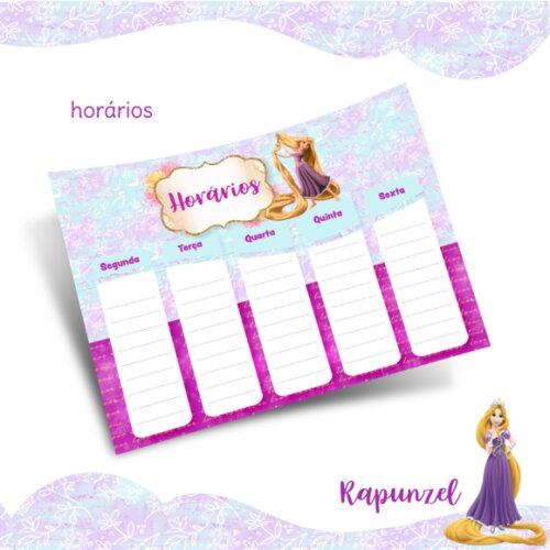 Kit Digital Volta as Aulas - Rapunzel