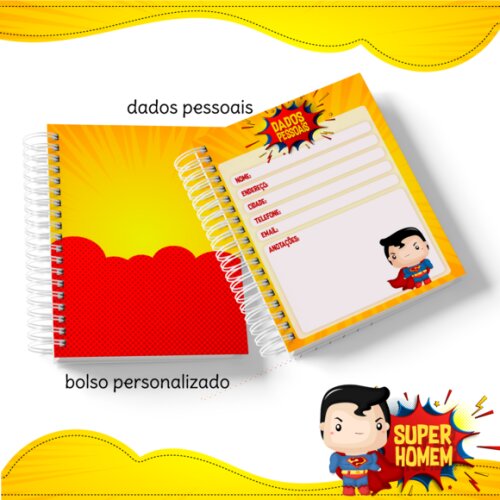 Kit Digital Volta as Aulas - Super Homem