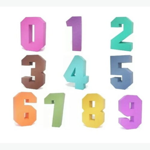 Arquivo de Corte - Numeros 3d