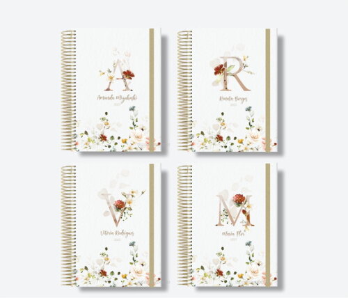 Arquivo Digital - Capas Alfabeto Floral 02