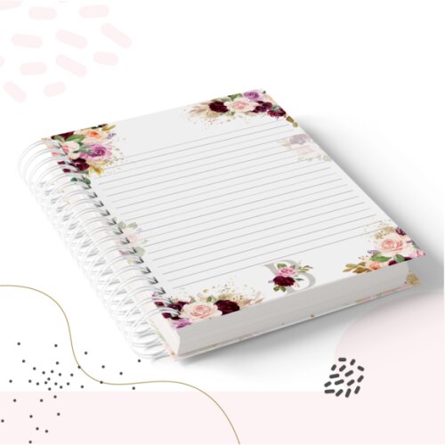 Arquivo Digital - Capas Alfabeto Floral 05