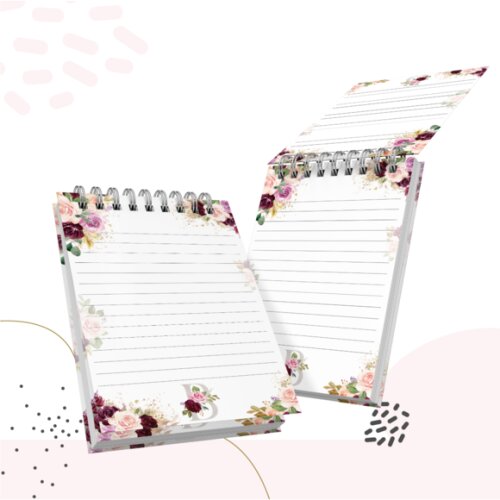 Arquivo Digital - Capas Alfabeto Floral 05