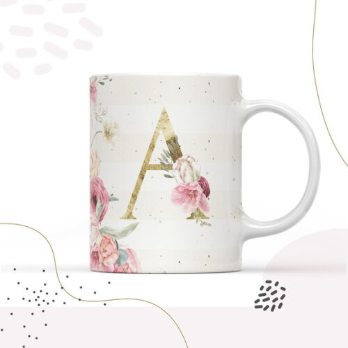 Arquivo Digital - Capas Alfabeto Floral Feminino 04