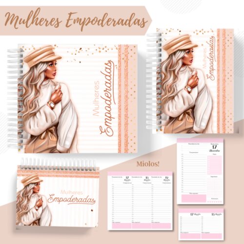 Arquivo Digital - Combo Capas Agenda (3 tamanhos)