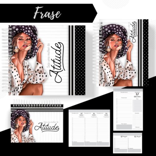 Arquivo Digital - Combo Capas Agenda (3 tamanhos)