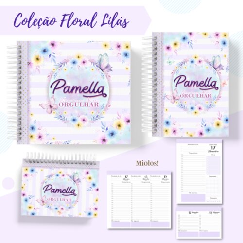 Arquivo Digital - Combo Capas Agenda (3 tamanhos)