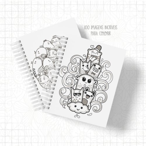 Arquivo Digital - Kit Livros de Colorir