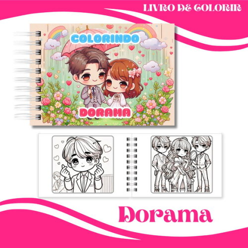 Arquivo Digital - Livro Colorir Dorama