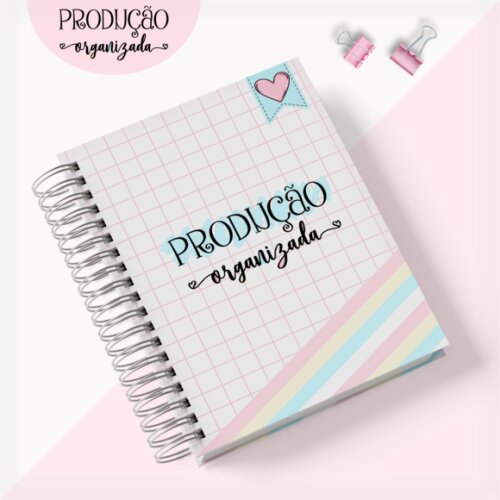 Arquivo Digital - Kit Produção Organizada-caderno de pedidos