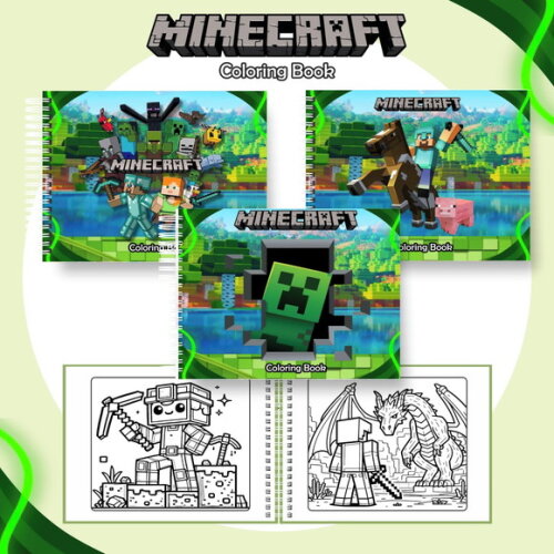 Arquivo Digital - Livro Colorir Minecraft