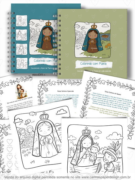 Arquivo Digital - Livros de Colorir Maria