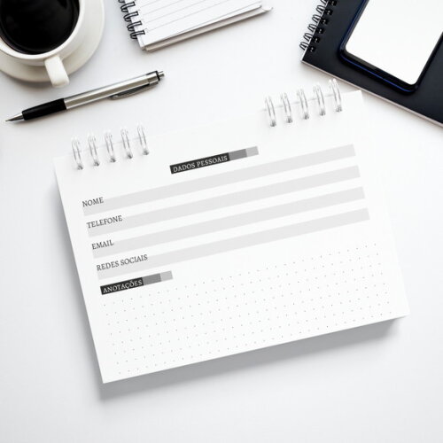 Arquivo Digital - Mini Planner (masculino)