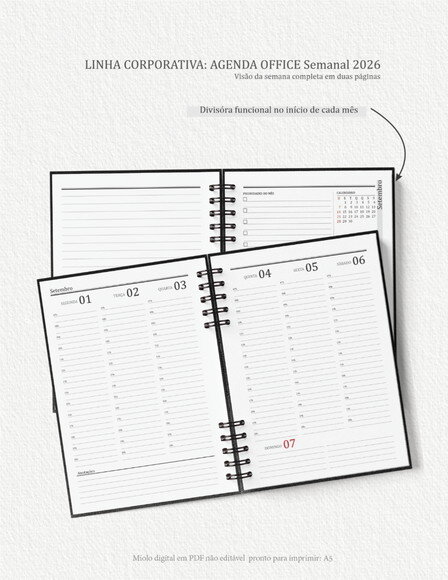 Arquivo Digital - Miolo Office Semanal 2026 - Datada