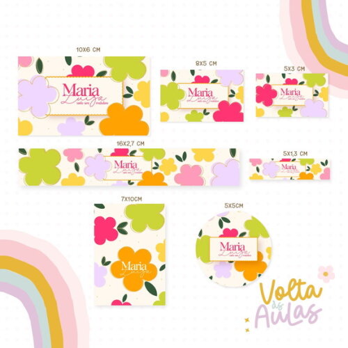 Arquivo Digital - Volta as Aulas - Floral Colors