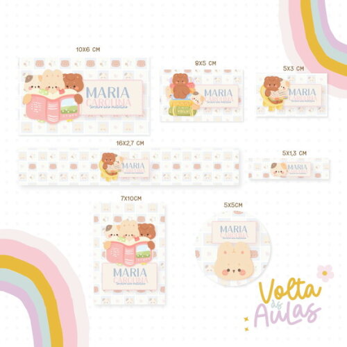 Arquivo Digital - Volta as Aulas - Kawaii