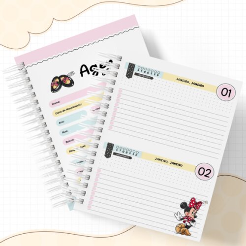 Arquivo Digital - Volta as Aulas - Minnie ate 2030