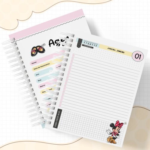 Arquivo Digital - Volta as Aulas - Minnie ate 2030