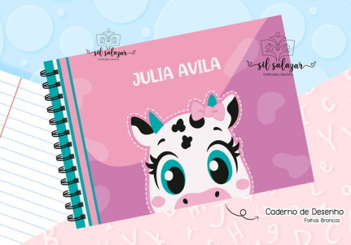 Arquivo Digital - Volta as Aulas - Pack Vaca Patches Puket