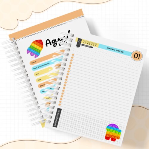 Arquivo Digital - Volta as Aulas - Pop It Menino ate 2030