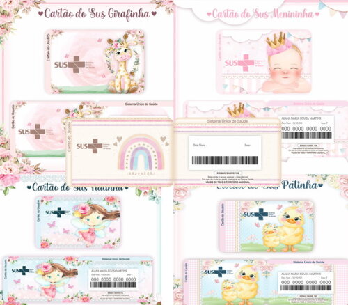 Arquivo Digital- Cartão Sus Personalizado (ln 01)