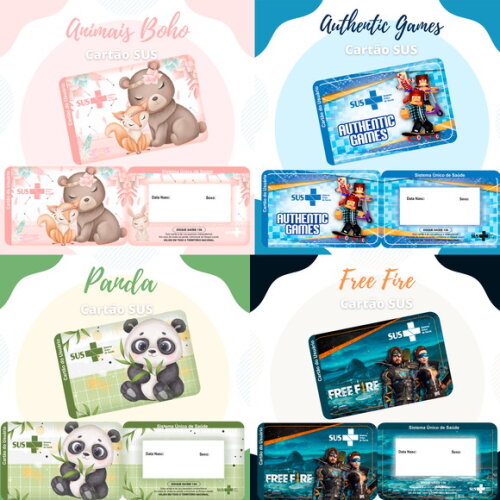 Arquivo Digital- Cartão Sus Personalizado (pm 02)