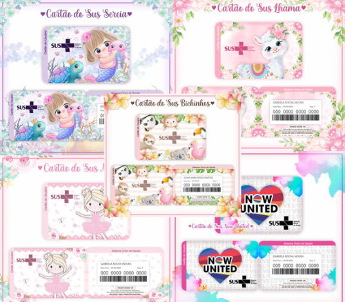 Arquivo Digital- Cartão Sus Personalizado (ln 01)