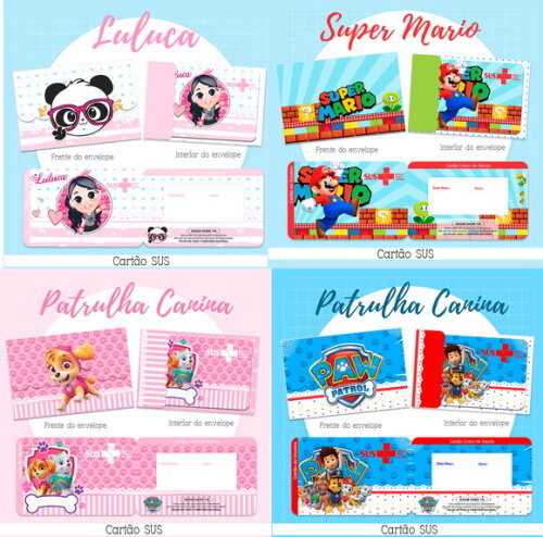 Arquivo Digital- Cartão Sus Personalizado (pm 05)