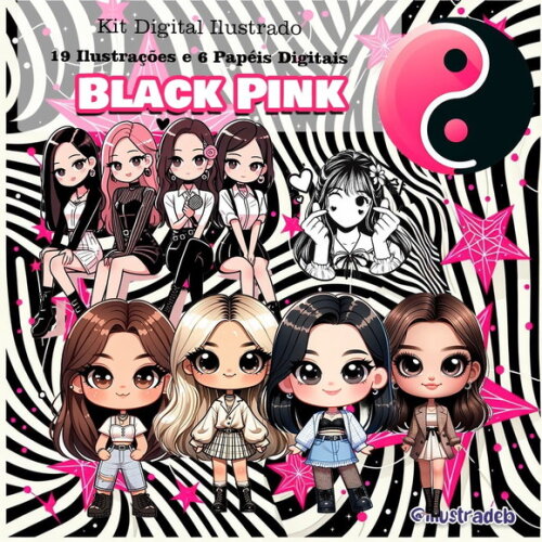 Kit Digital - Black Pink