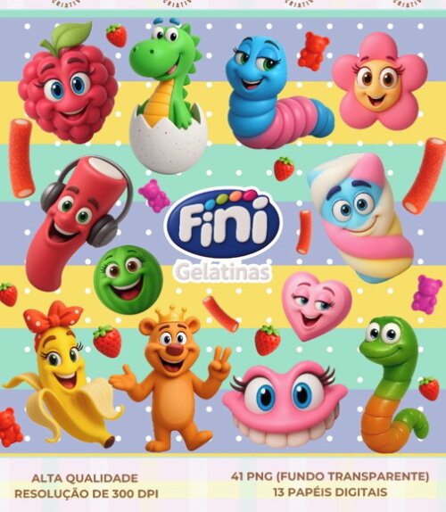 Kit Digital - Fini Gelatinas