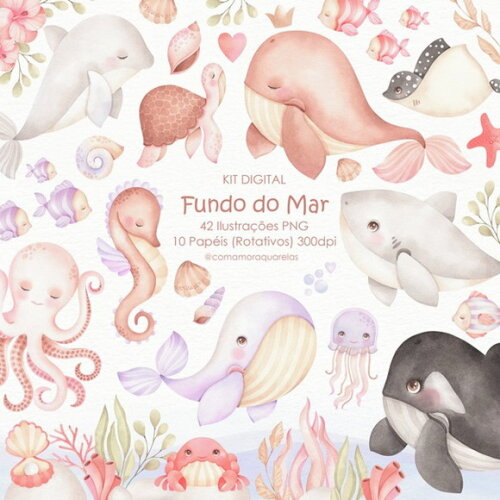 Kit Digital - Fundo do Mar 02