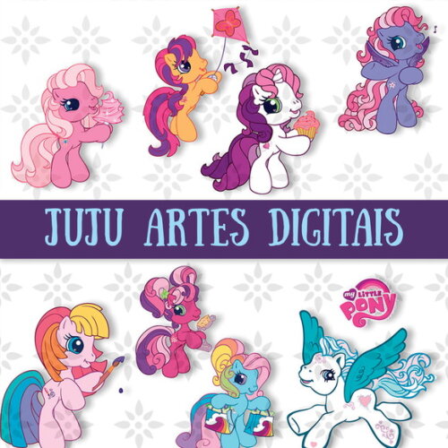 Kit Digital - My Little Pony (2 em 1)