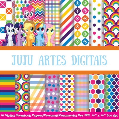 Kit Digital - My Little Pony (2 em 1)