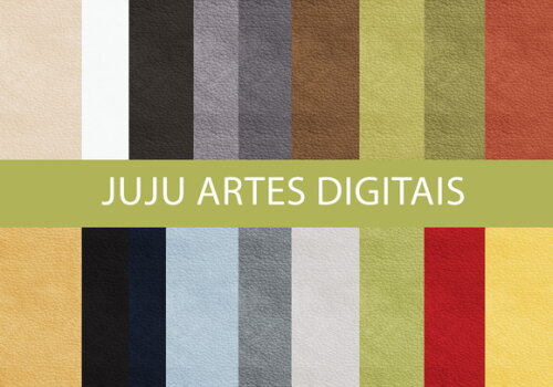 Kit Digital - Papel Digital - Couro 02