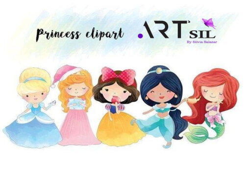 Kit Digital - Princesas