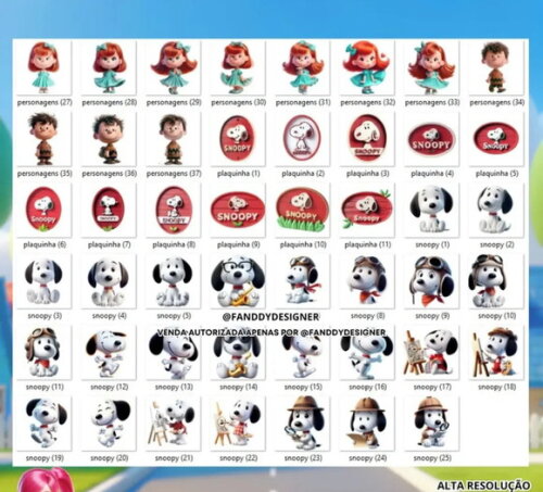 Kit Digital - Scrap - Snoopy