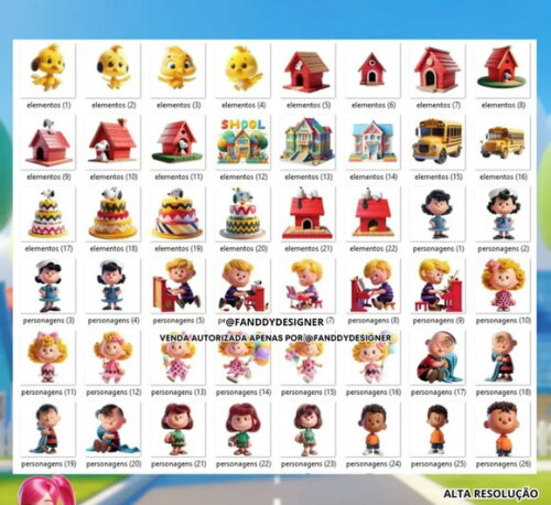 Kit Digital - Scrap - Snoopy