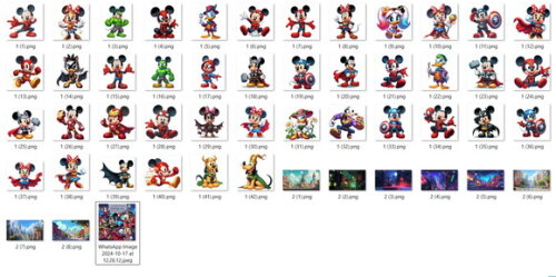 Kit Digital - Scrapbook - Disney Herois