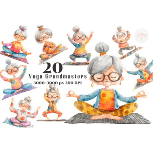 Kit Digital - Scrapbook - Yoga Vovo