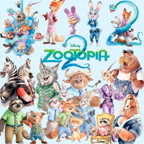 Kit Digital - Zootopia Candy Color