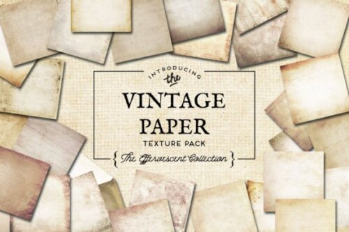 Kit Digital - Papel Digital - Vintage Paper