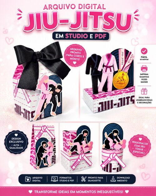 Arquivo de Corte - Festa Pronta - Jiu Jitsu Menina